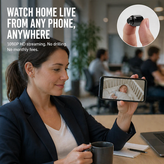 SecureSight™ — Monitor Your Home, Baby & Pets Live on Any Phone, Anywhere