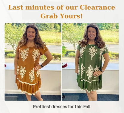 VioraLuxe™ Dress — Embrace Your Curves with Unmatched Comfort and Effortless Style