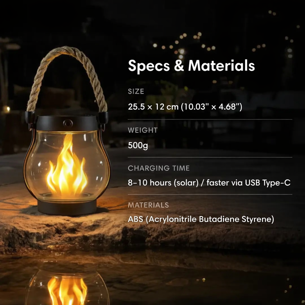 GlowFyre™ — Ignite Cozy Evenings with Effortless, Safe Outdoor Warmth