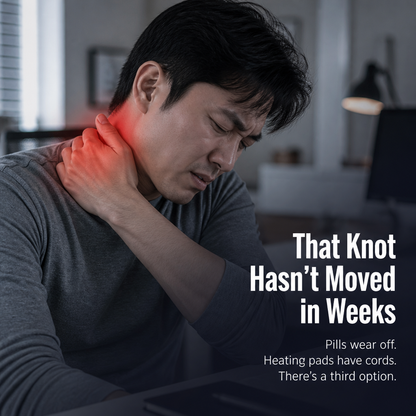 AkoraSoothe™ — Dissolve Tough Knots Fast with Self-Warming Patches
