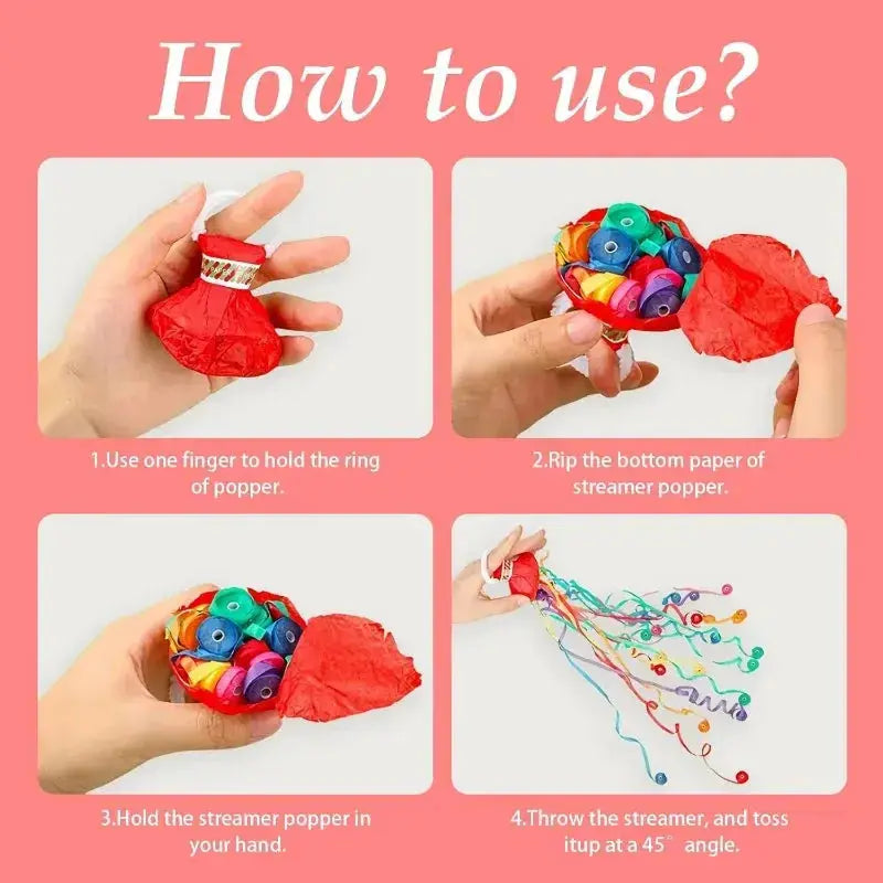 Paper Throw Streamers – Vibrant Fun Without the Mess of Confetti