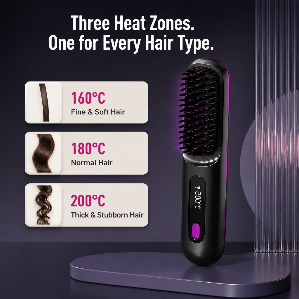 CordMaster™ — Tame Mid-Day Frizz Instantly, No Cord or Outlet Needed