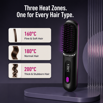 CordMaster™ — Tame Mid-Day Frizz Instantly, No Cord or Outlet Needed