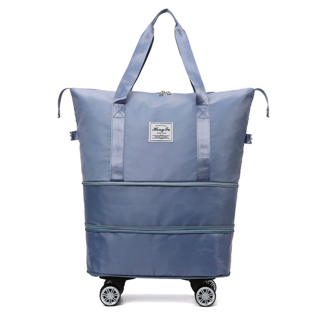 KairoFold — Foldable Wheeled Travel Bag with Removable Wheels