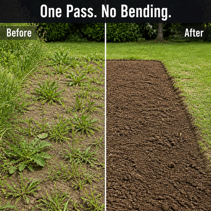 TerraBlade™ — Easy Root-to-Soil Weed Removal Without the Effort