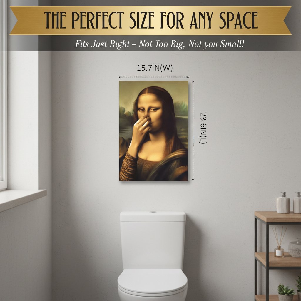 QuirkLuxe™ Canvas — Turn Your Bathroom into a Bold, Humorous Escape That Lasts