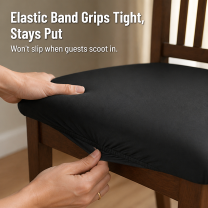 Velaria™ Dining Chair Seat Covers — Conceal Stains and Revive Worn Chairs Quickly