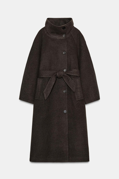 Velvetteer™ Wool Coat with Belt — Wrap Yourself in Tailored Warmth That Boosts Your Confidence All Winter Long