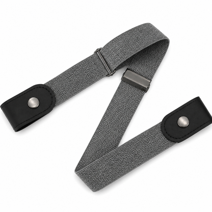 FlexiStride™ – Snapless Stretch Belt with Hidden Closure
