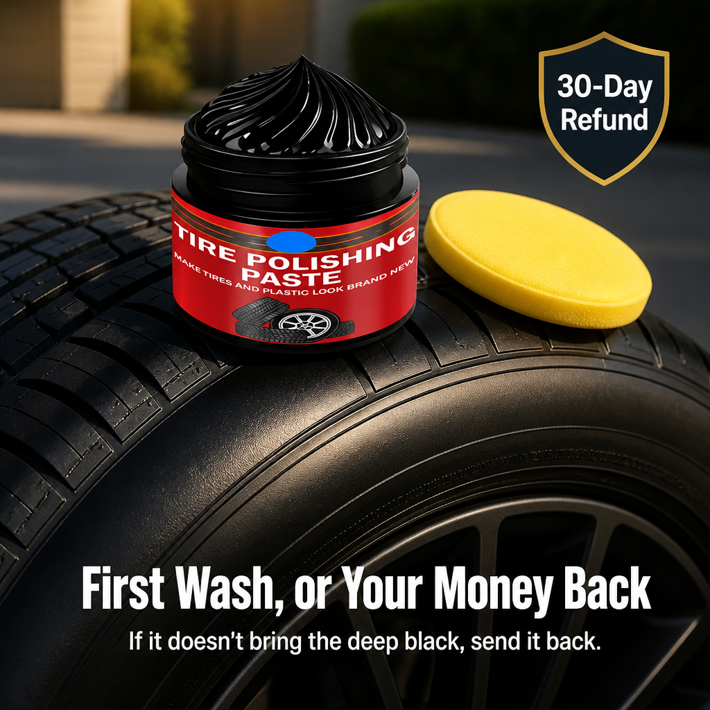 ObsediaBlack™ — Restore Dull Tires to Fresh, Just-Detailed Black in Minutes