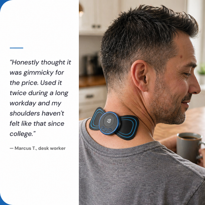 FlexiPulse™ Portable Massager — Dissolve Muscle Tightness Anytime for Quick Calm & Boosted Energy