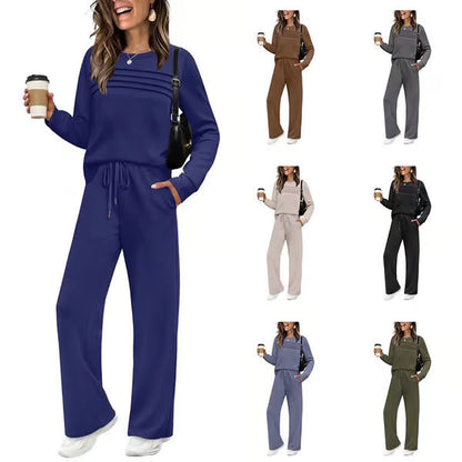 VeluciaLuxe™ Lounge Set — Wrap Yourself in All-Day Softness and Effortless Chic Confidence