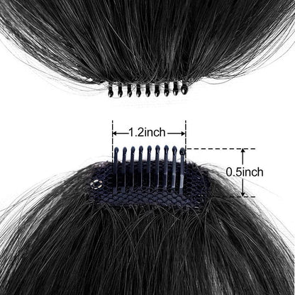 NovaTress™ Clip-in Bangs — Snap on Stunning Style and Confidence in Seconds