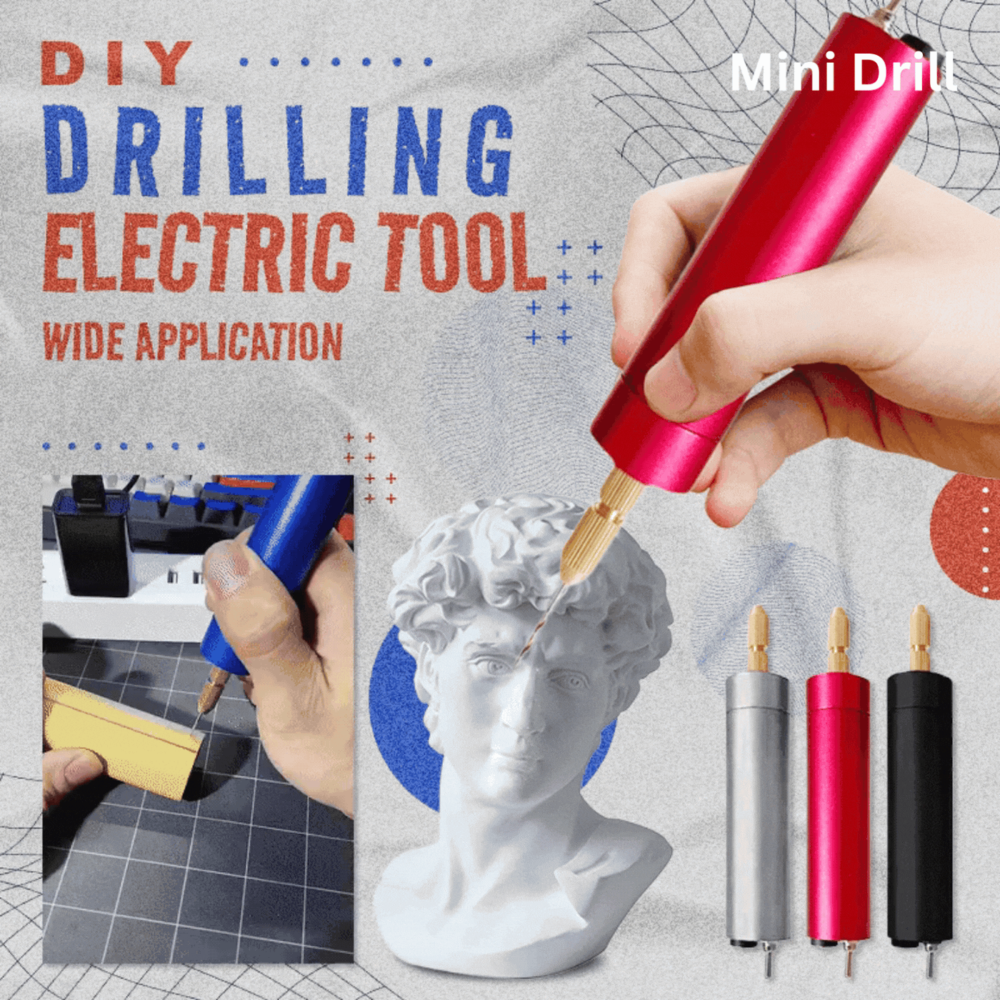 Pylomo | Compact Mini Drill