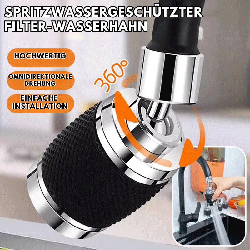 SplashSpin™ — Splash-Free Rinsing, Total Control | 50% Off