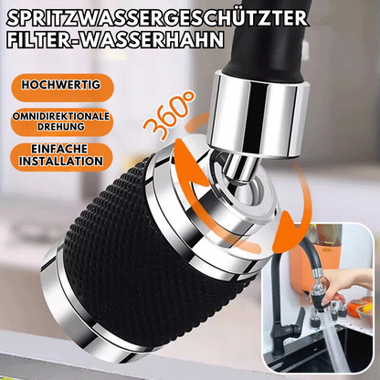 SplashSpin™ — Splash-Free Rinsing, Total Control | 50% Off