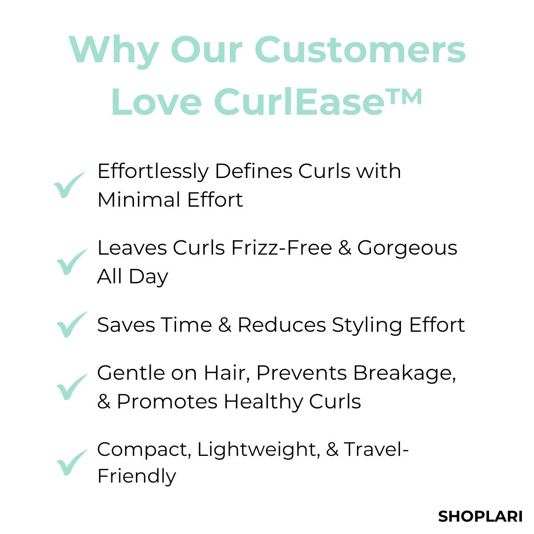 CurlEase Curl  Defining Brush I Last Day 50% OFF🔥
