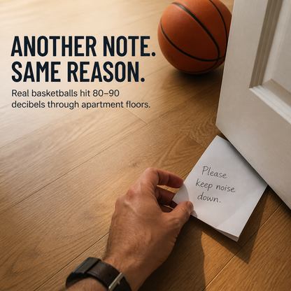 VoltRise™ — Stick, Shoot, Score: Quiet Indoor Basketball Without a Single Drill Hole