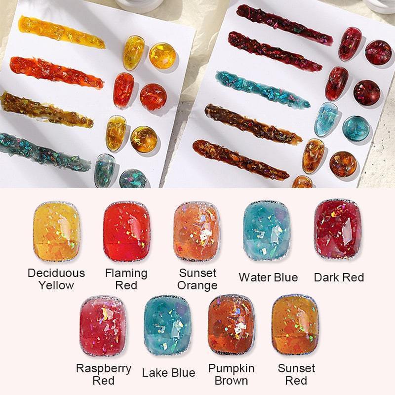LuminaAmber™ — Ignite Your Nails with Lasting, Jewel-Like Radiance