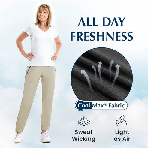 GlideFlex™ Pants — Experience Freedom and Fresh Comfort That Keeps You Moving All Day