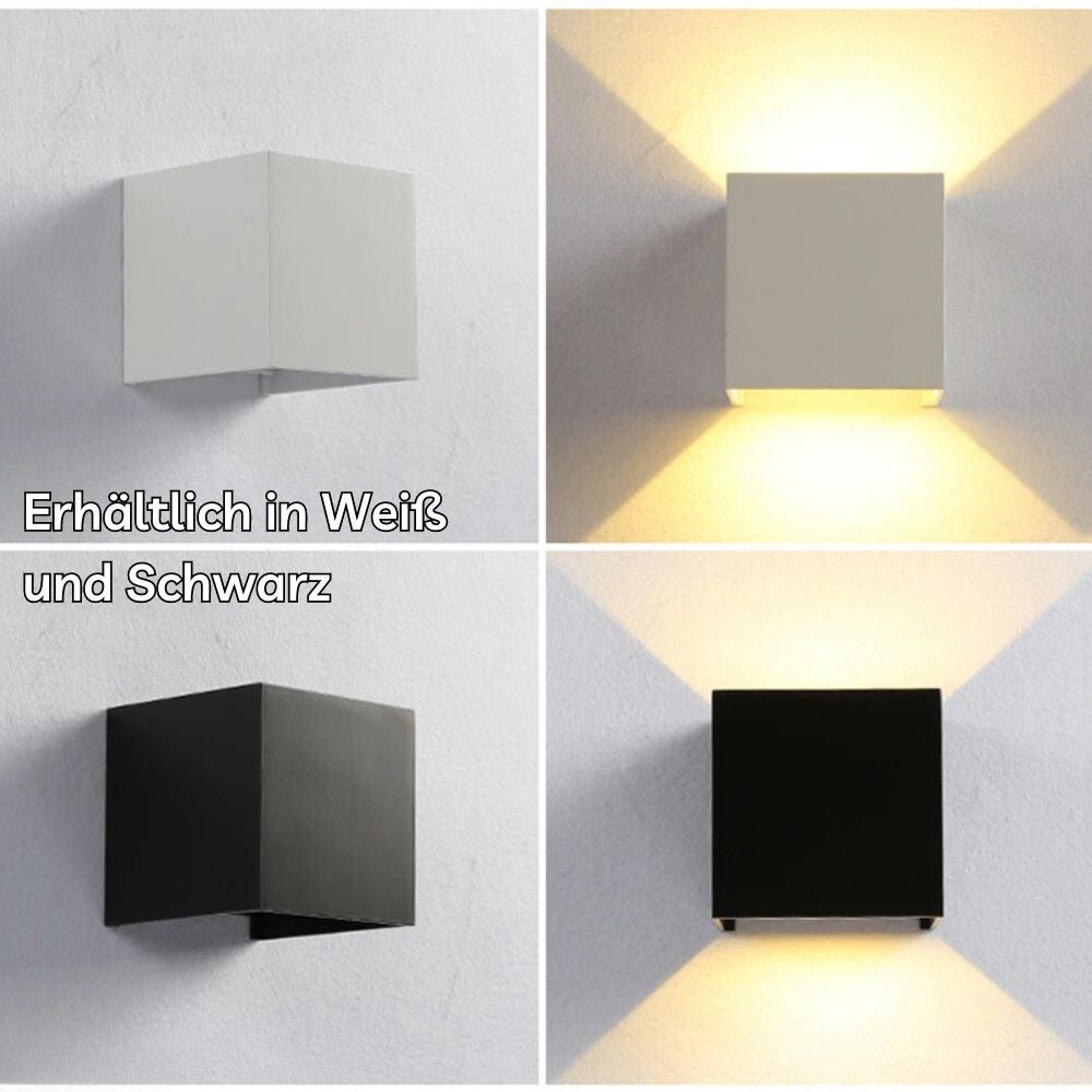 LuminaCube™ – Motion Sensor Enabled Wireless LED Wall Lamp