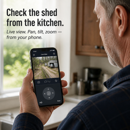 SecureVue™ — Protect Your Property Wireless, Without Wi-Fi or Power Sources