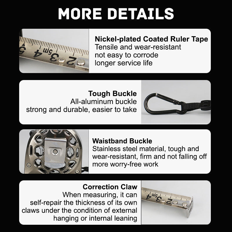 TrueLine™ Tape — Measure Like a Pro with Rock-Solid Precision and Unstoppable Confidence