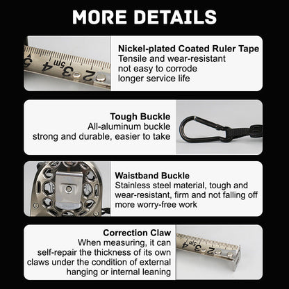 TrueLine™ Tape — Measure Like a Pro with Rock-Solid Precision and Unstoppable Confidence