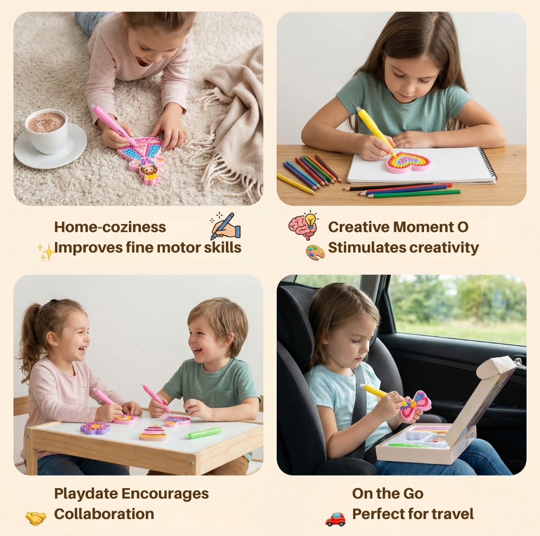 RadianceBeads™ — Spark Their Imagination and Confidence with Every Glittering Creation