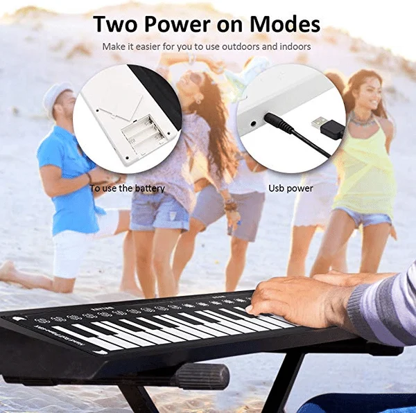 PulsePlay™ Hand Roll Piano — Unleash Your Music Anywhere with True Freedom and Soulful Touch