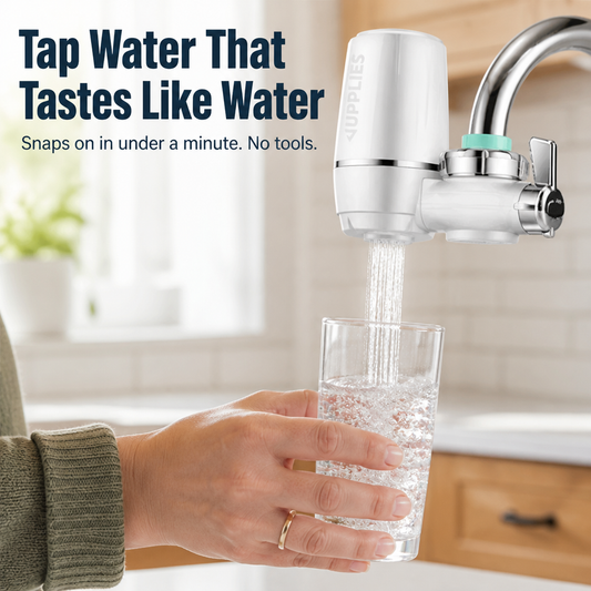 FlowPure™ — Remove Chlorine & Metallic Flavor from Your Tap in Less than a Minute