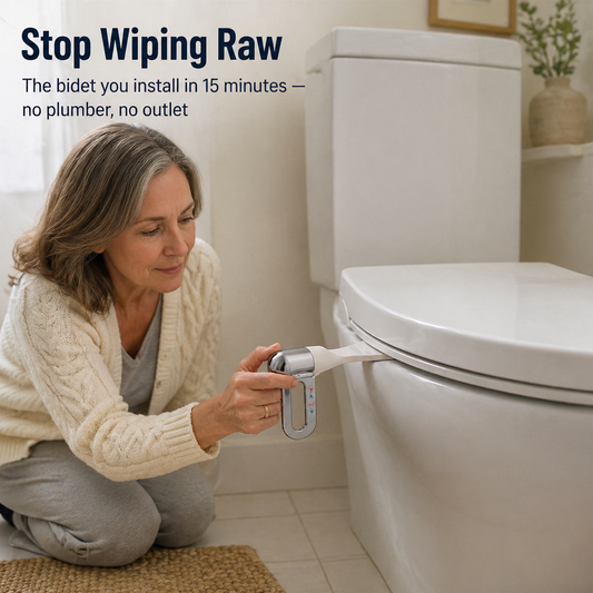 HydraPurify™ — Quit Wiping Sore, Avoid the Plumber, Experience True Clean