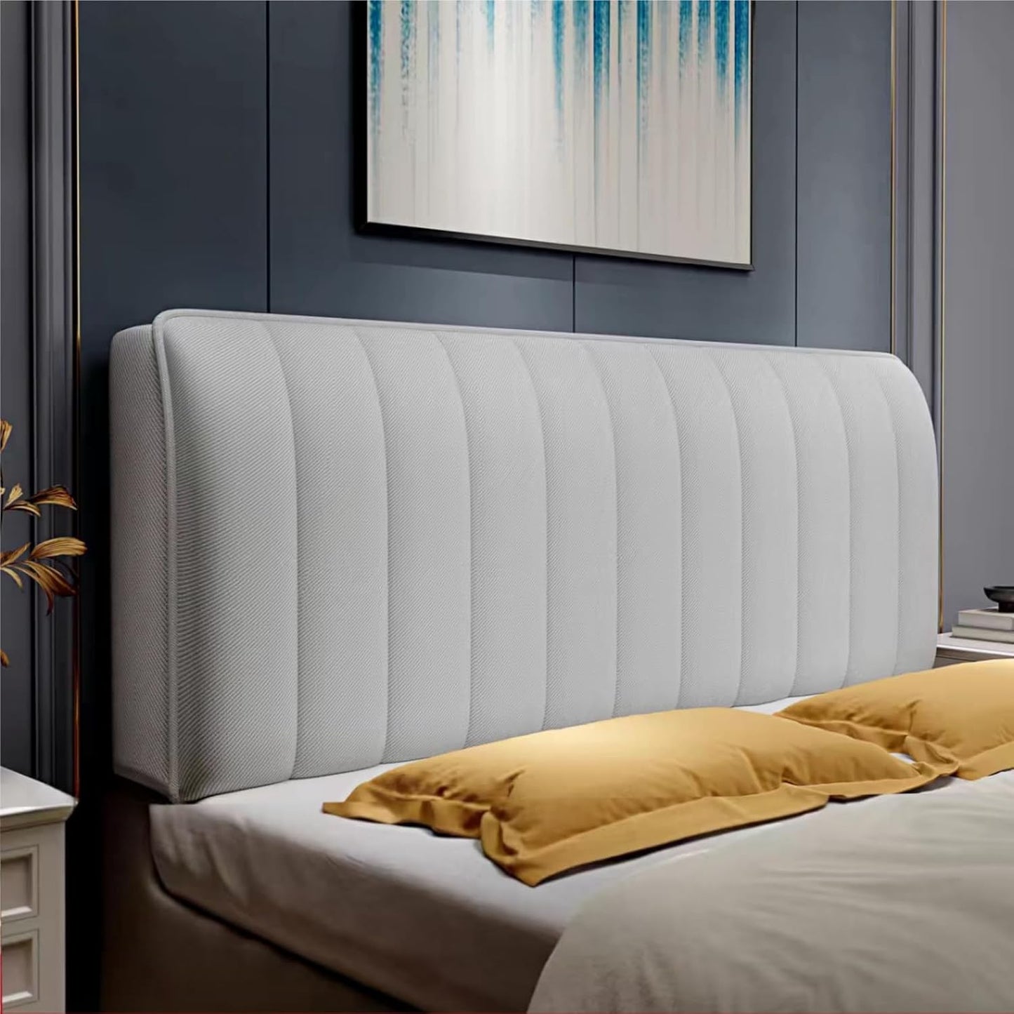 ShieldEase™ — Effortless Headboard Protection for a Spotless, Cozy Retreat Every Night