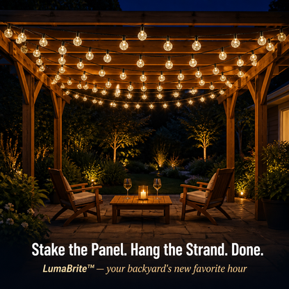 LumaBrite™ — Illuminate Your Backyard Like That Pinterest Pin You Can’t Stop Saving
