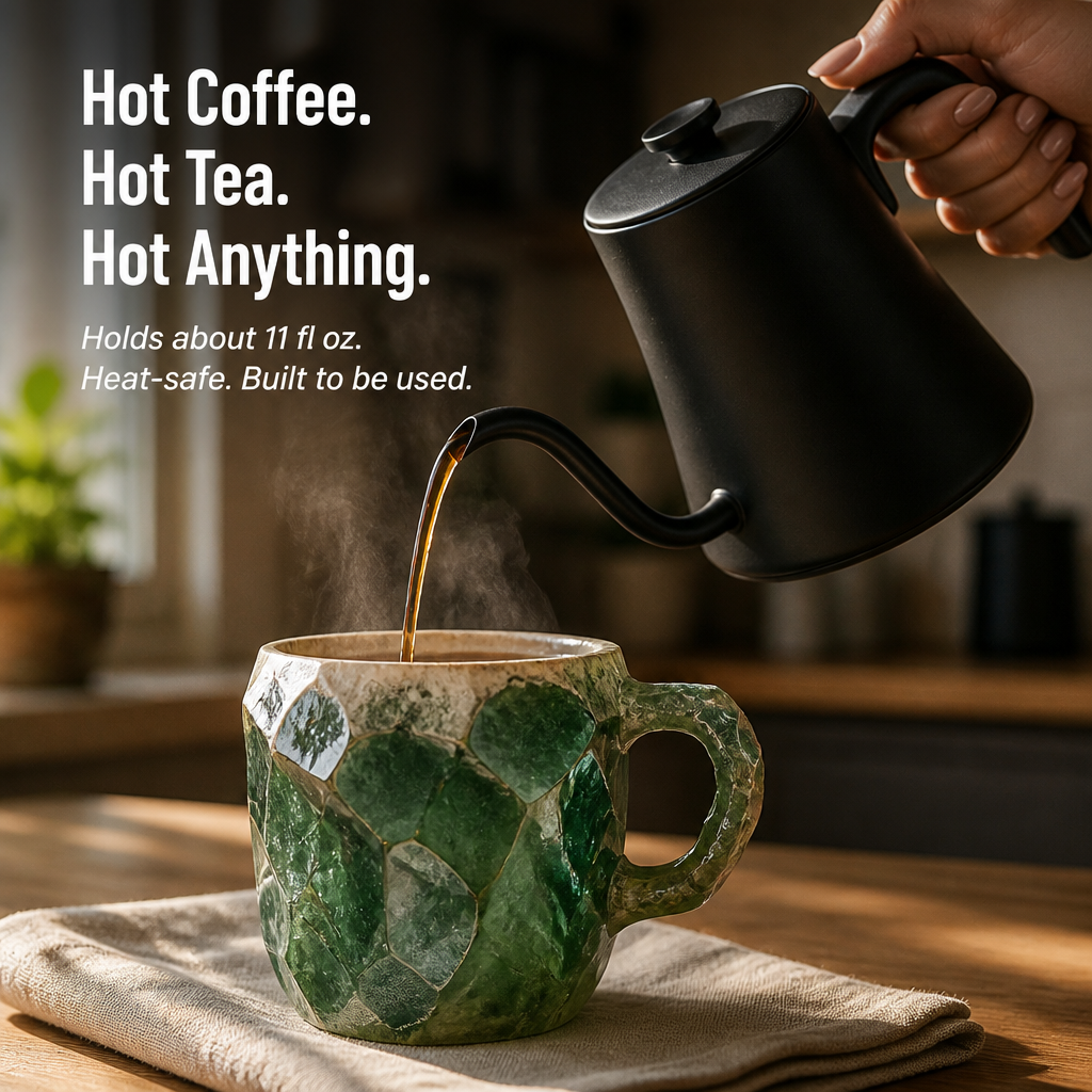 CrystaStone™ — Turn Every Sip Into a Stunning Celebration of Natural Beauty and Warmth