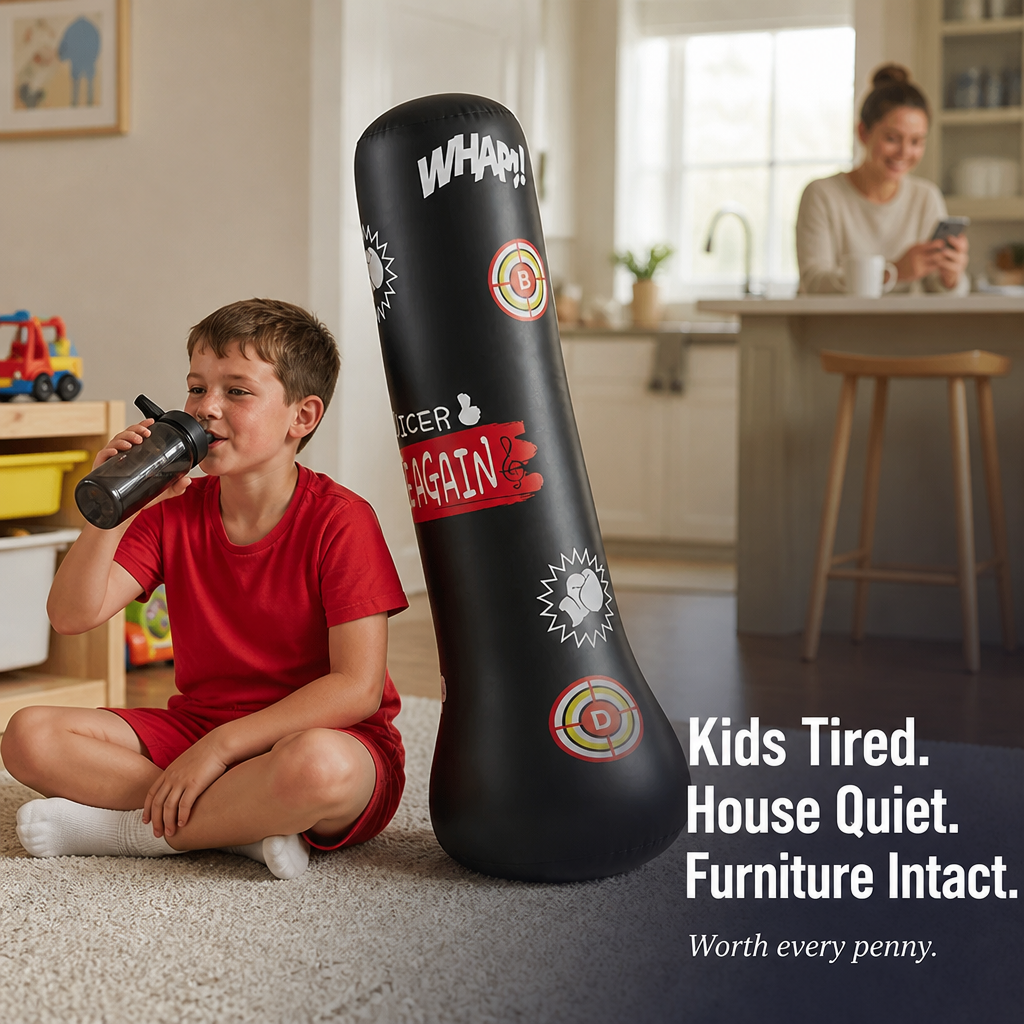 VivaKick™ — Turn Fierce Indoor Energy Into Punches That Snap Back