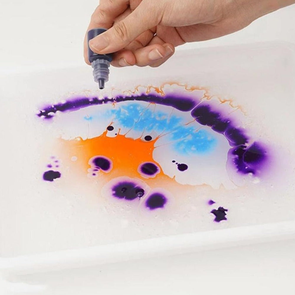 50% OFF | ColoraFlow™ | Artistic water marbling kit for kids and adults | Safe, stain-free, and simple to use