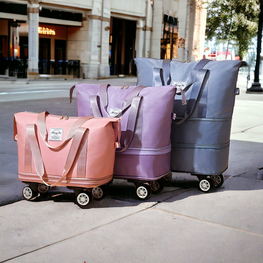 KairoFold — Foldable Wheeled Travel Bag with Removable Wheels