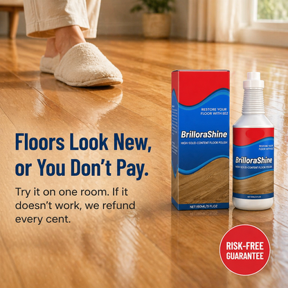 BrilloraShine™ — Restore Scratched, Faded Floors to Showroom Glow in Minutes