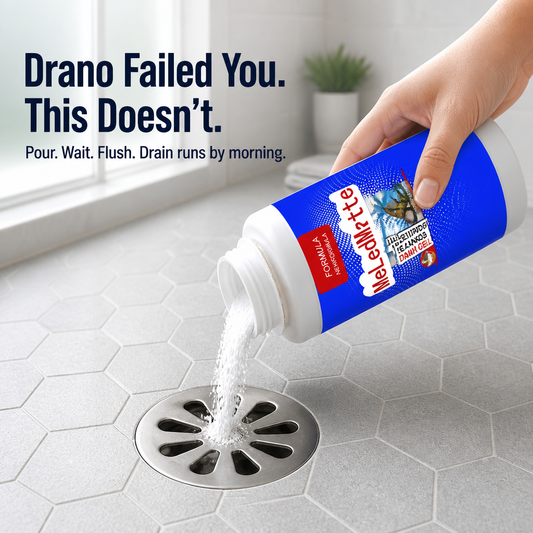 FlowForce™ — Break Down Hair Blockages Overnight Without Plunging or Dialing a Plumber