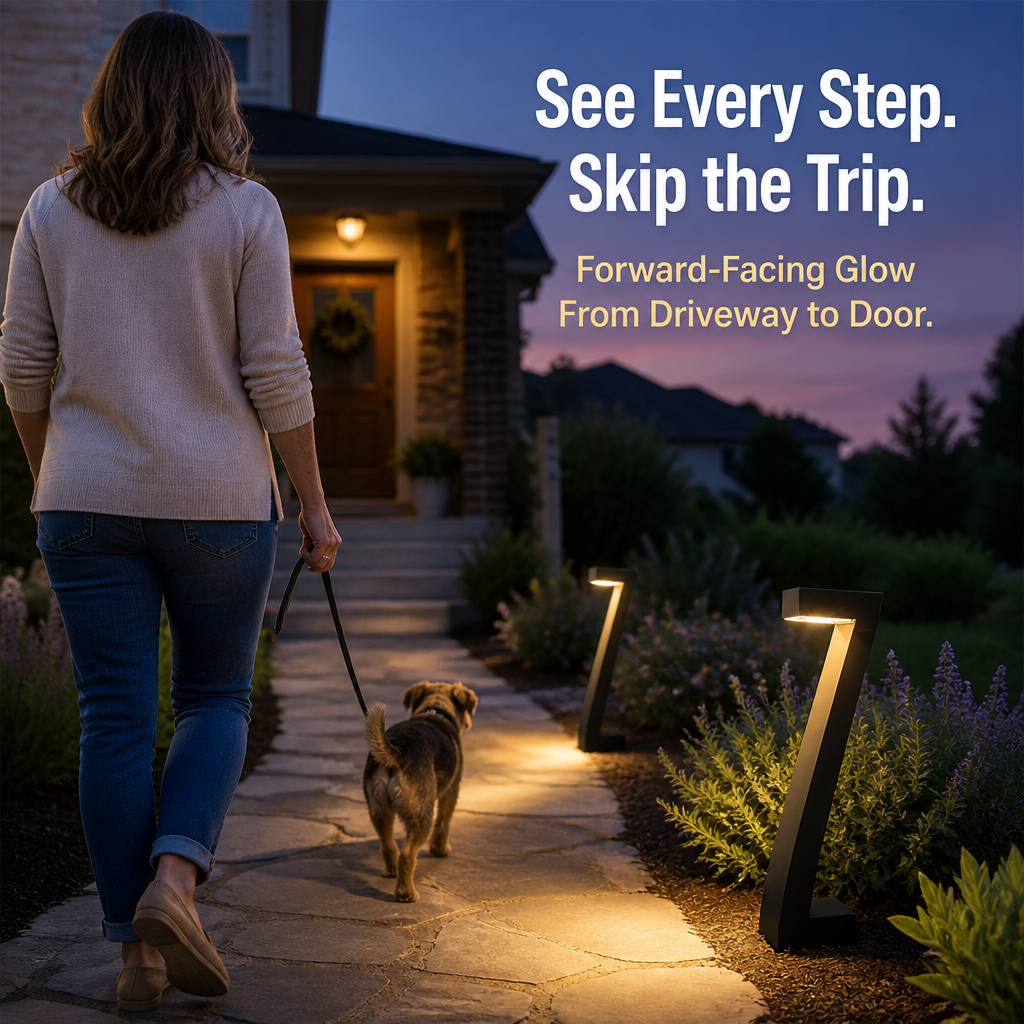 LuminaGlow™ — Illuminate Your Way With Artistic Solar Radiance Till Dawn