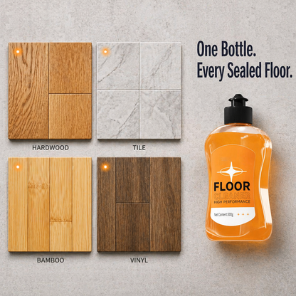 FloorLuxe™ — Mop Bamboo, Tile, and Wood Without the Sticky Chemical Residue