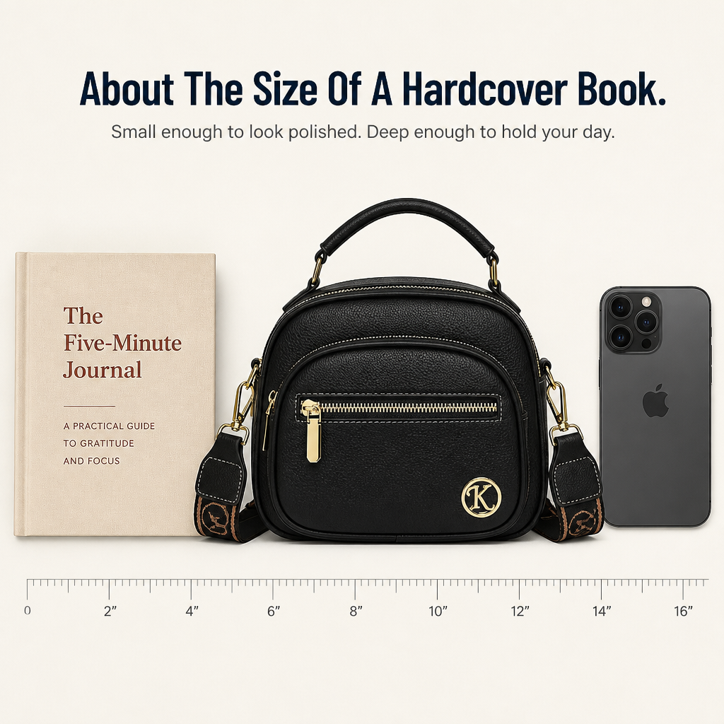 Lumevia™ — Discover All Essentials in 5 Clever Pockets Without Searching