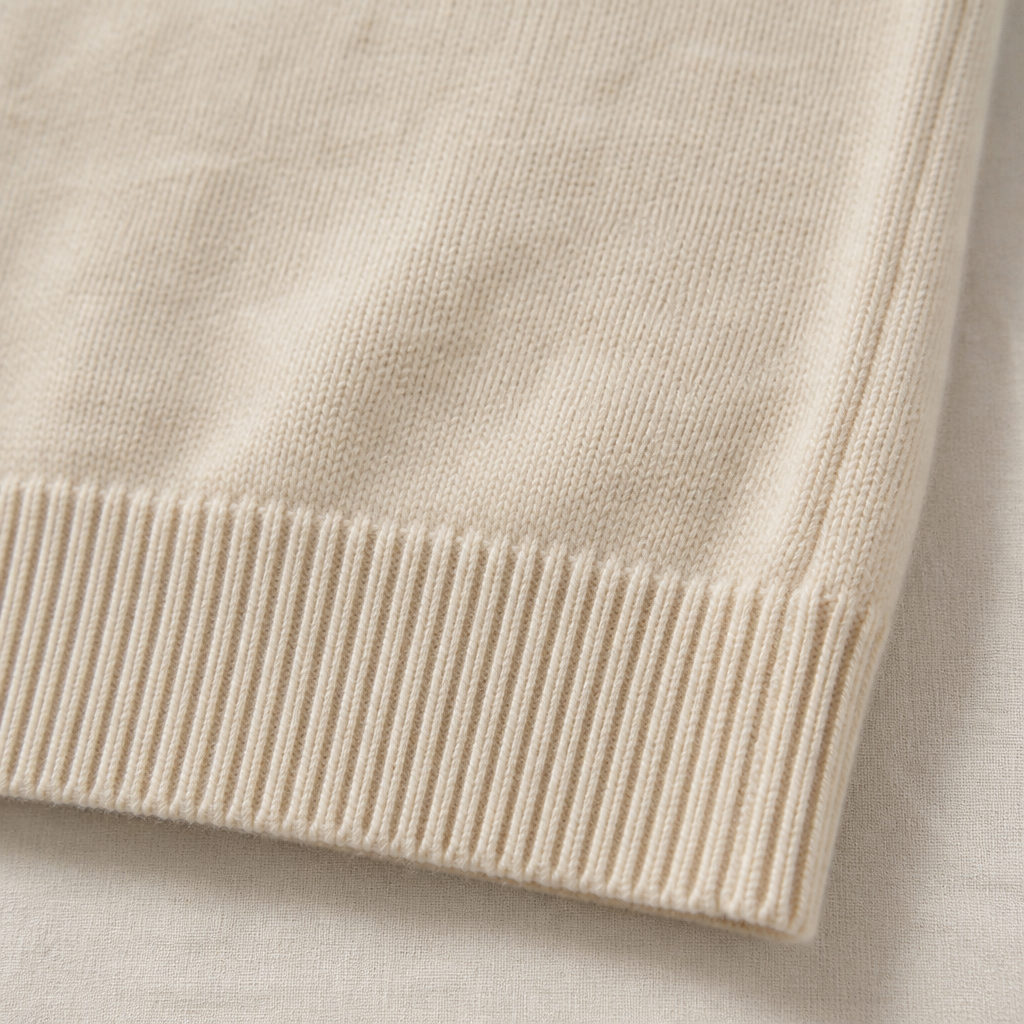 ArcticSilk™ – Comfortable Loose-Fit Turtleneck Pullover with Ribbed Edging