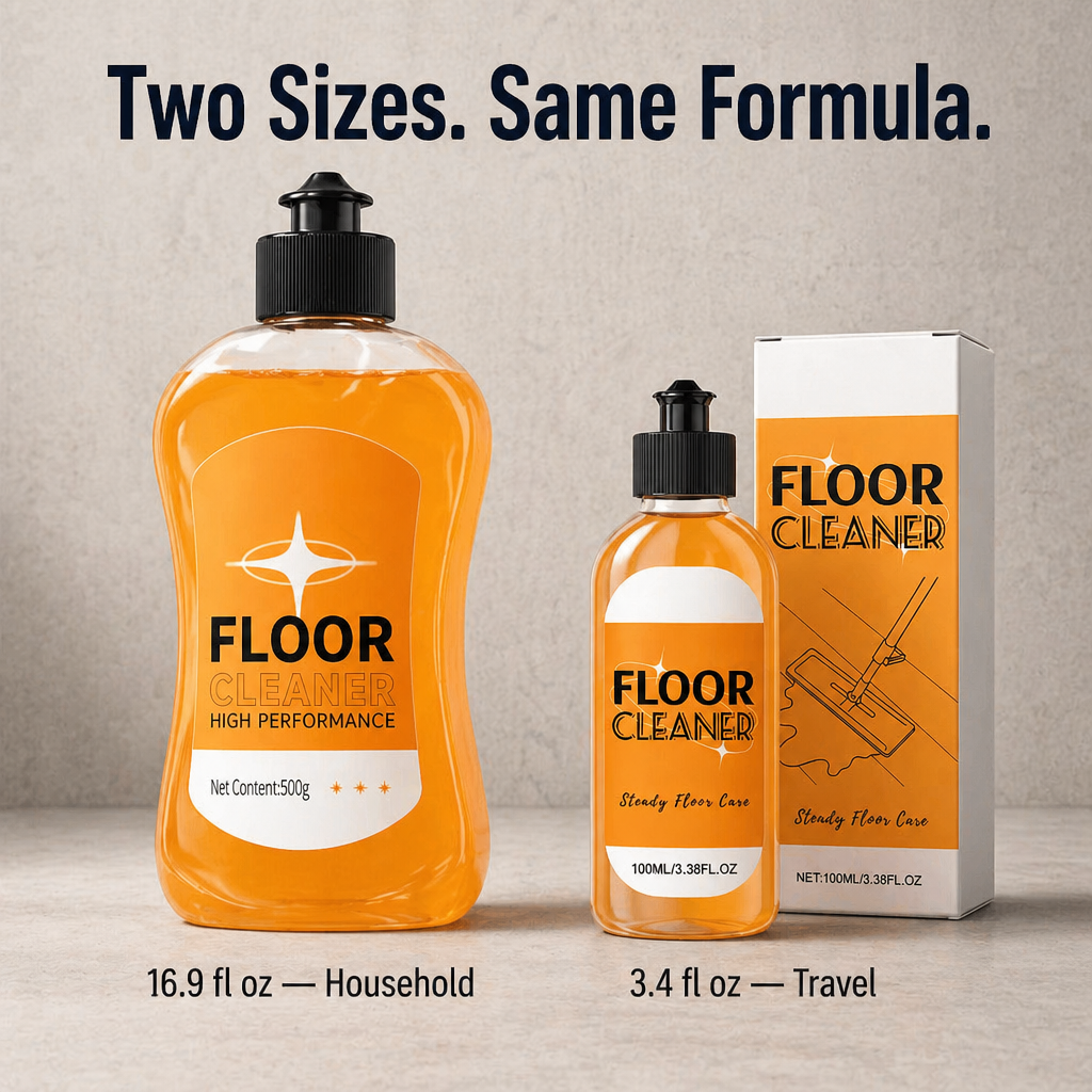 FloorLuxe™ — Mop Bamboo, Tile, and Wood Without the Sticky Chemical Residue