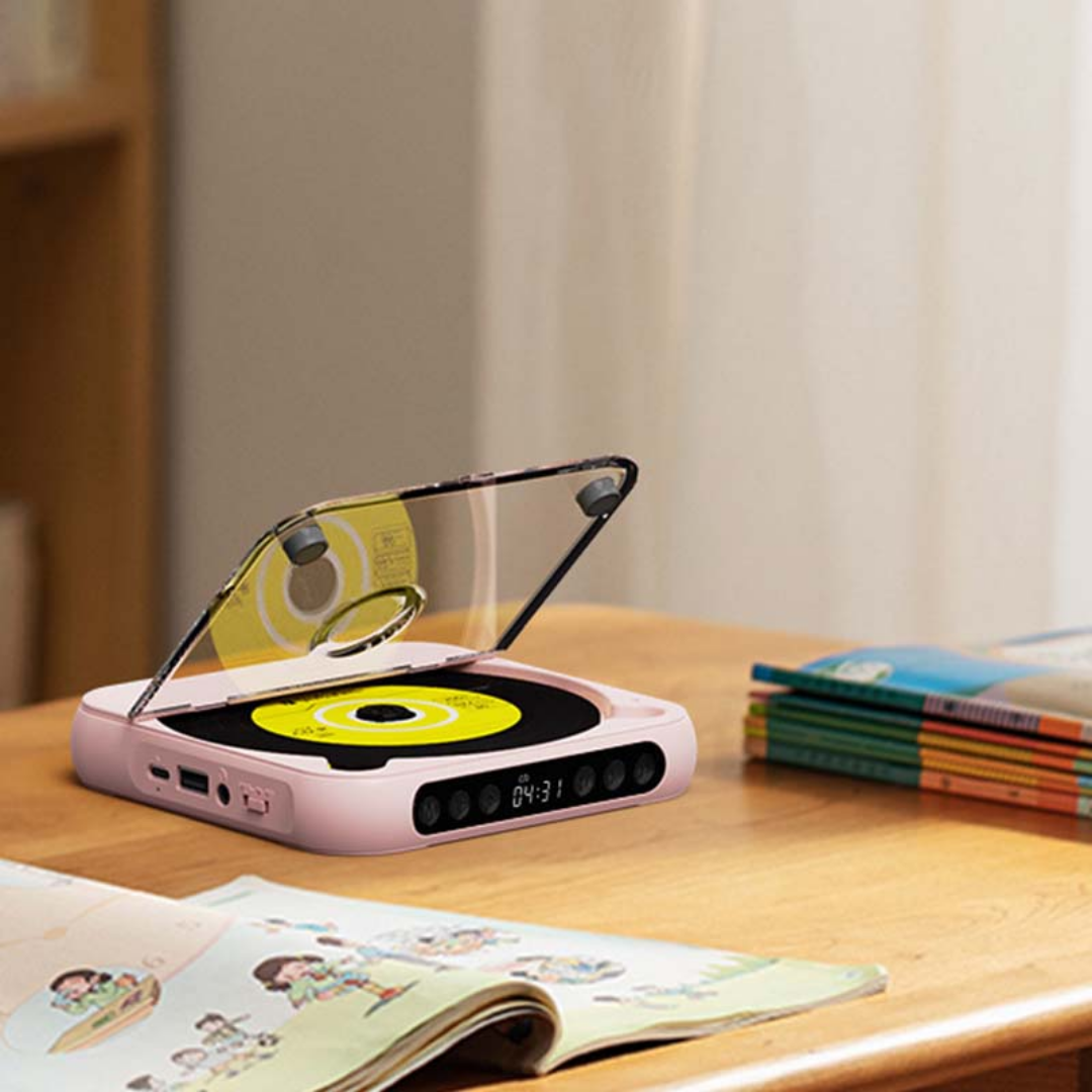 AeroPulse™ Portable CD Player — Unleash Your Music’s True Power Anywhere, Anytime