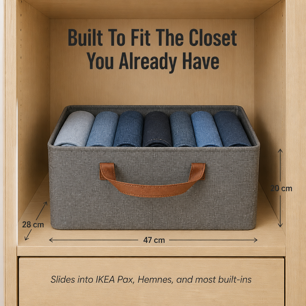 SerenStack™ — Take Control of Your Closet with Effortless, Lasting Order