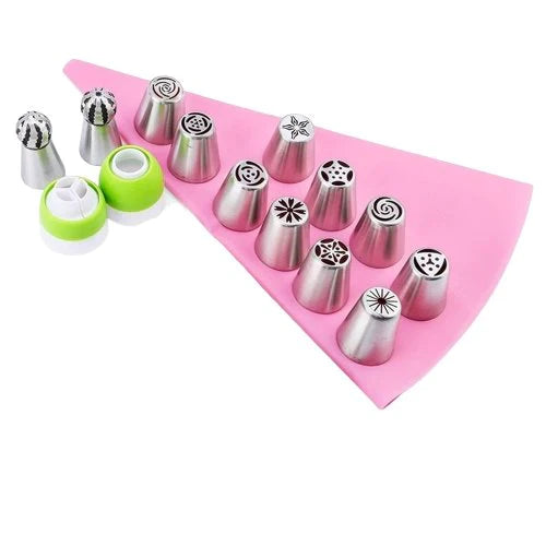 LumePetal™ Tulip Nozzle Set — Unleash Your Inner Cake Artist with Effortless, Stunning Designs