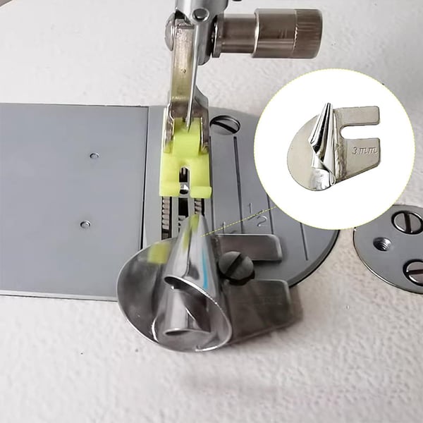 HeelMaster™ | The Ultimate Hemming Foot for Precision Edge Finishing