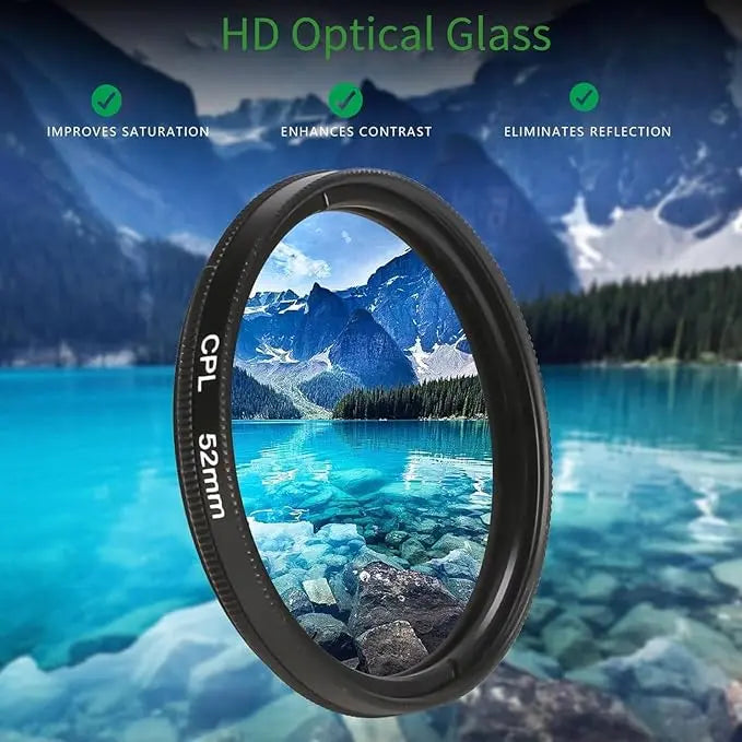 CrystalVista™ – Capture authentic colors and remove glare for stunning shots every time